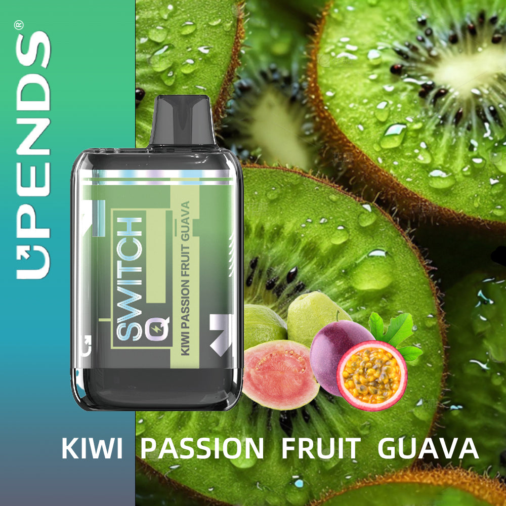 SWITCH Q-20000 PUFFS-KIWI PASSION FRUIT GUAVA