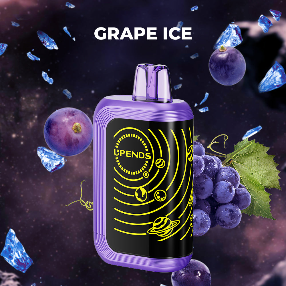 CD 30000 PUFFS-GRAPE ICE