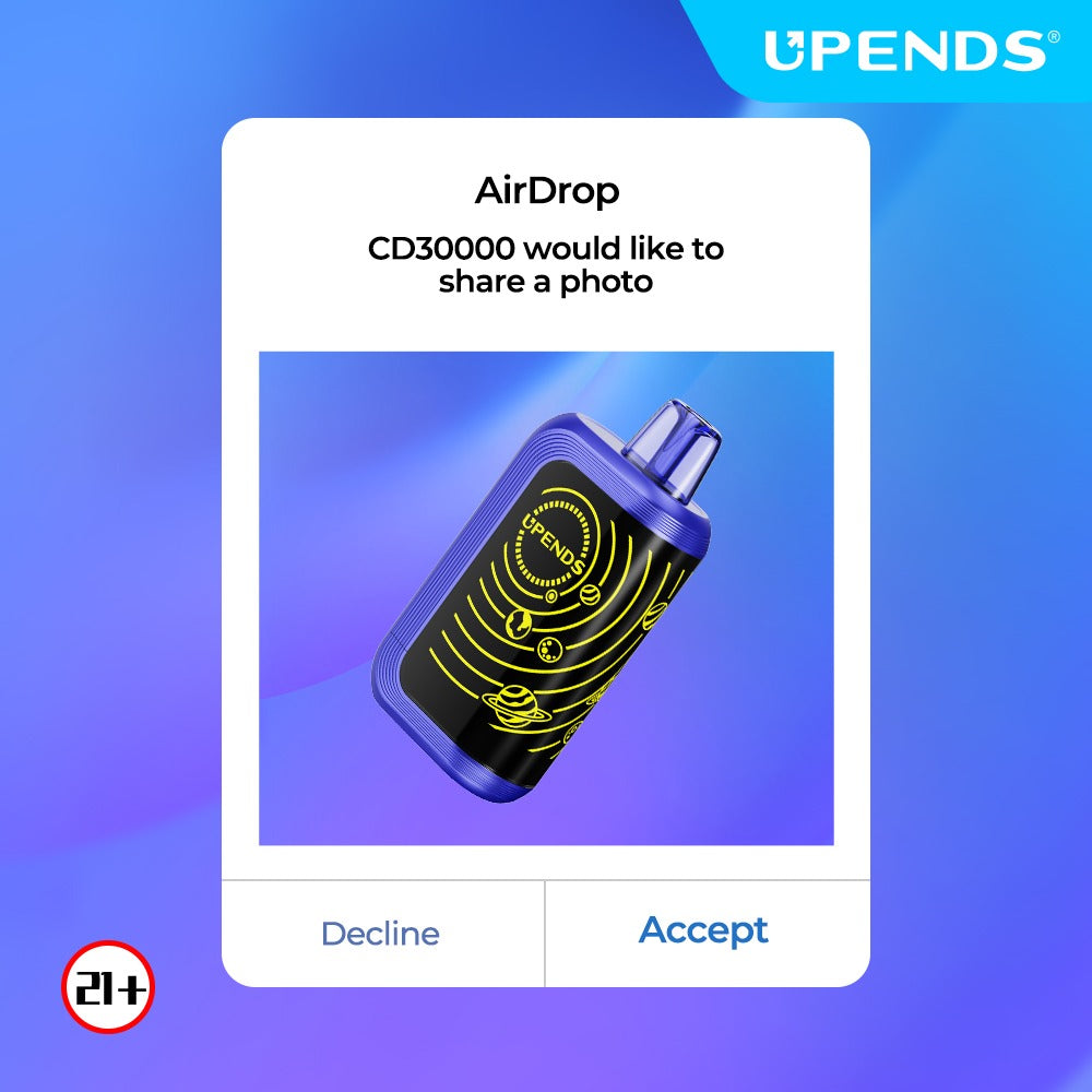 UPENDS CD30000 – 30 000 Zaciągnięć, 10 Aromatów