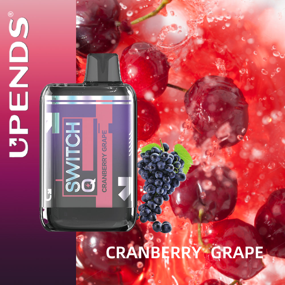 SWITCH Q-20000 PUFFS-CRANBERRY GRAPE