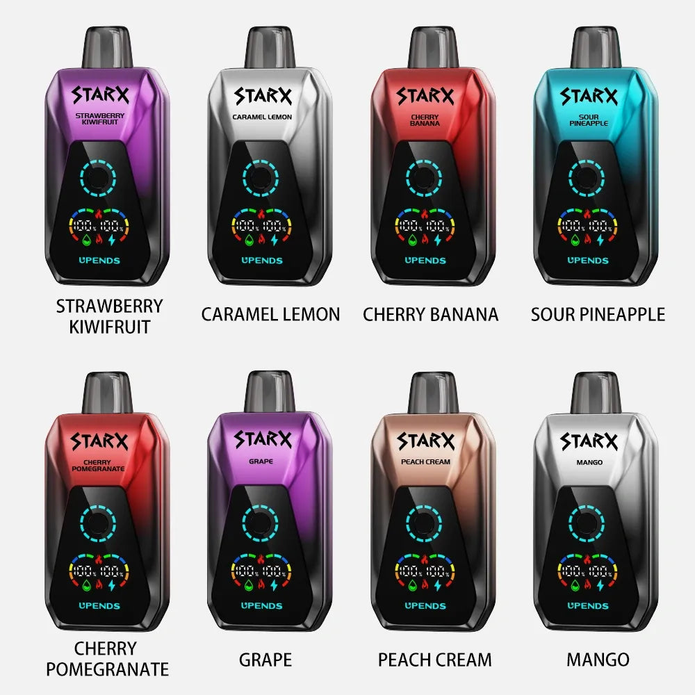 UPENDS STARX – 20 000 Zaciągnięć, 8 Aromatów