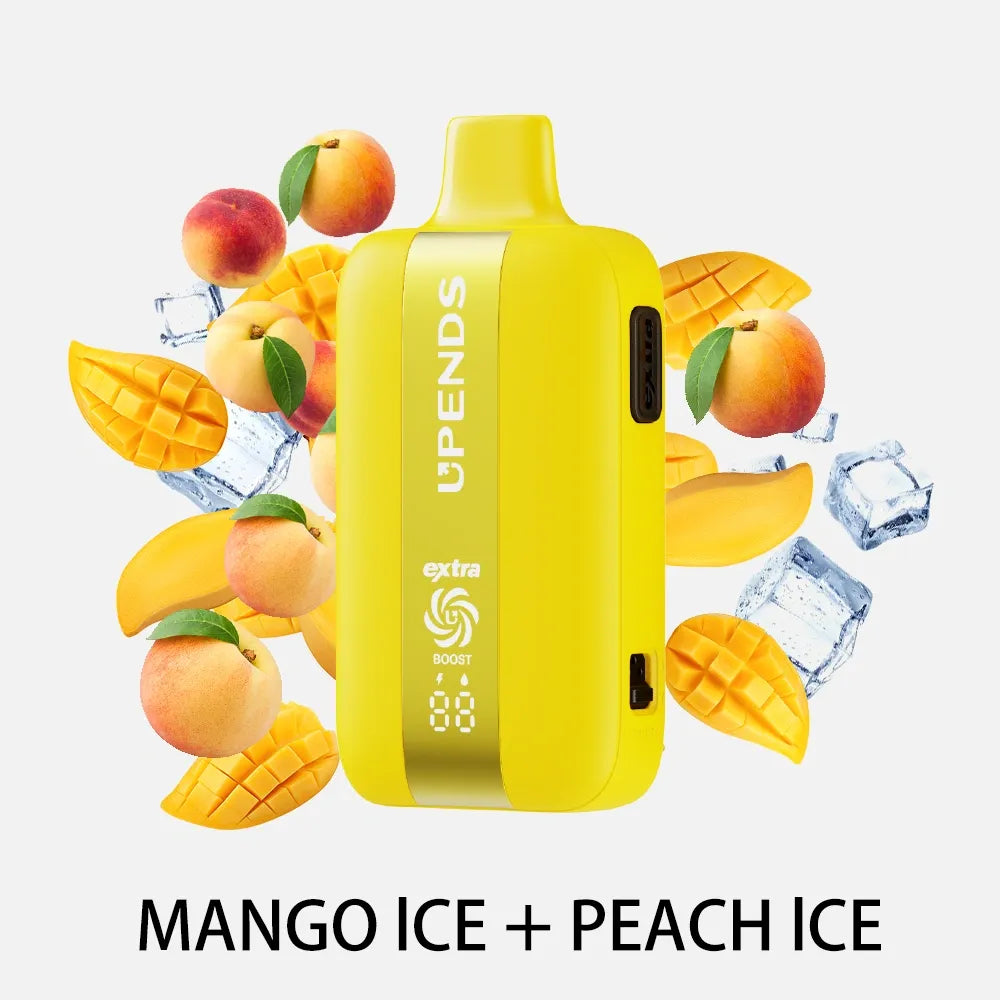 UPENDS UP7 – 35 000 Zaciągnięć, Podwójny Smak, Mango Ice + Peach Ice